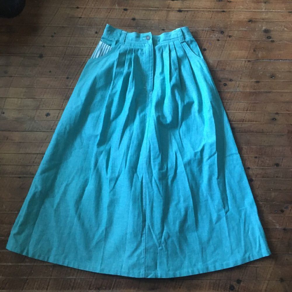 Chaus Sport vintage 80’s long S field skirt